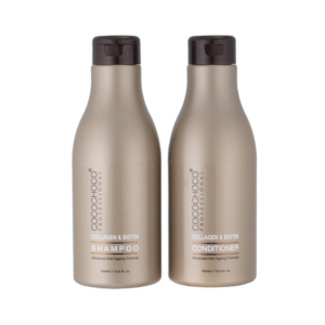 КОМПЛЕКТ COCOCHOCO Collagen & Biotin Шампоан 400 мл + Балсам 400 мл ПРОМО КОМПЛЕКТ