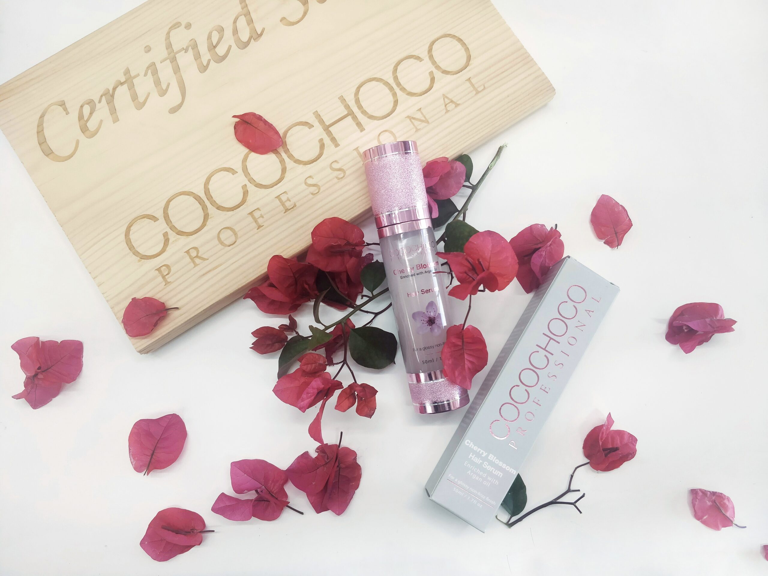 COCOCHOCO Cherry Blossom Серум за коса 50 мл – Подхранване и блясък за гъста коса - Image 2